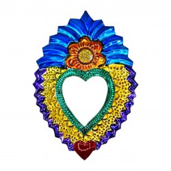 Flower Sacred heart mirror
