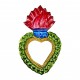 Lace Sacred heart mirror