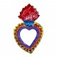 Lace Sacred heart mirror
