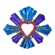 Radiant heart mirror