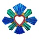 Radiant heart mirror