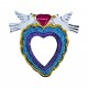 Doves Sacred heart mirror