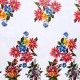 White Nochebuena Oilcloth