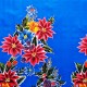 Blue Nochebuena Oilcloth