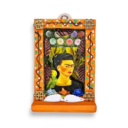 Orange Small Frida Kahlo shrine