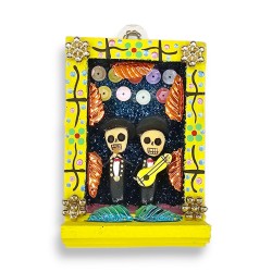 Small Mariachis shrine