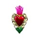 Colored Mexican sacred heart