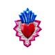 Exvoto tin sacred heart