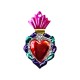 Mexican flaming heart