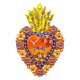 The Wounded Deer Painted heart