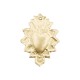 Golden Exvoto tin Sacred Heart