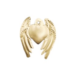 Golden winged Sacred Heart