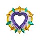 Halo Small sacred heart mirror
