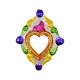 Exvoto Sacred Heart mirror