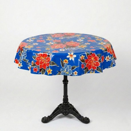 Rond tafelkleed Hibisco Casa Frida