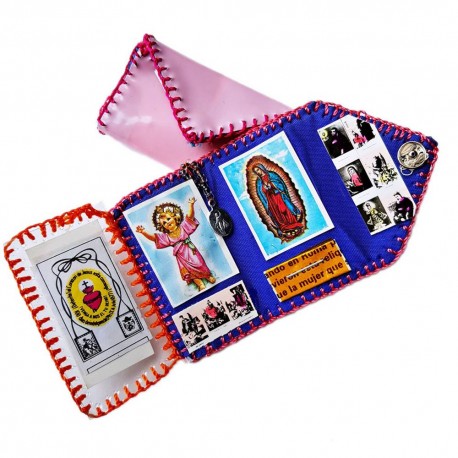 Altares de viaje en miniatura, santuarios de bolsillo mexicanos. 8 colores - Casa Frida