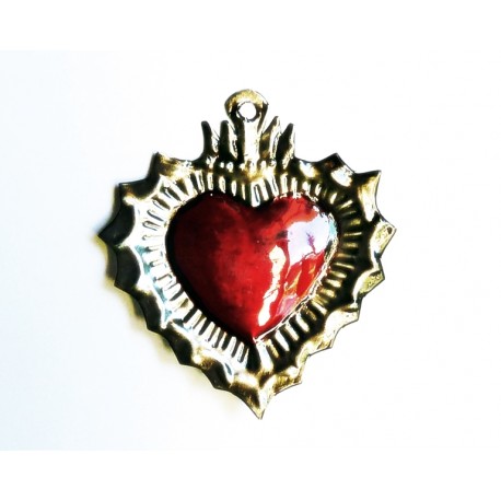 Petit coeur sacré avec halo