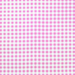 Pink Gingham oilcloth