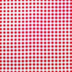 Tafelzeil Vichy ruit Rood