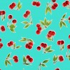 Tafelzeil Cerezas Turkoois
