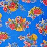 Blue Canastas Oilcloth
