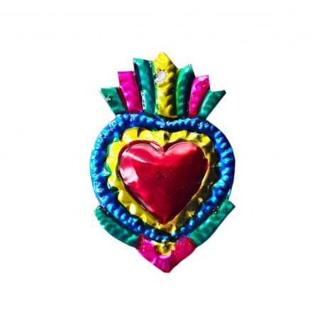 Ex voto coeur sacré Floral