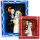 Caja de calaveras Los novios - Rojo