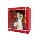 Caja de calaveras Los novios - Rojo