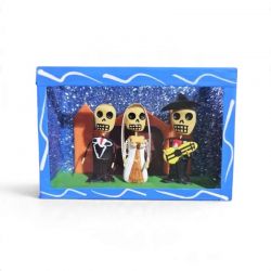 Caja de calaveritas La boda