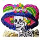 Pink Large Catrina ornament