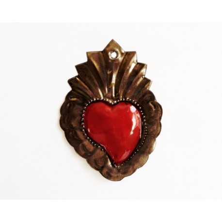 Ex voto Sacred Heart "Sagrado Corazón"